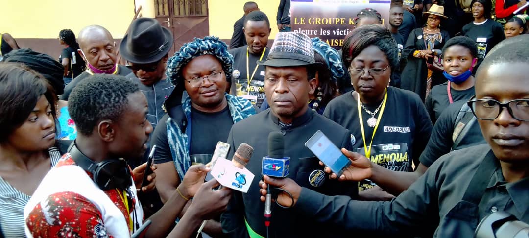 Hécatombe de la falaise de Dschang dans la nuit du 27 janvier dernier : le Maire Paul DONGUE de Fongo-Tongo par ailleurs Président du syndicat des communes de la Menoua partage la profonde douleur